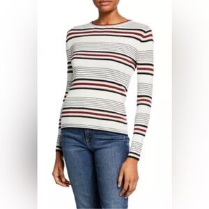 Frame Striped Wool Blend Sweater Size XL